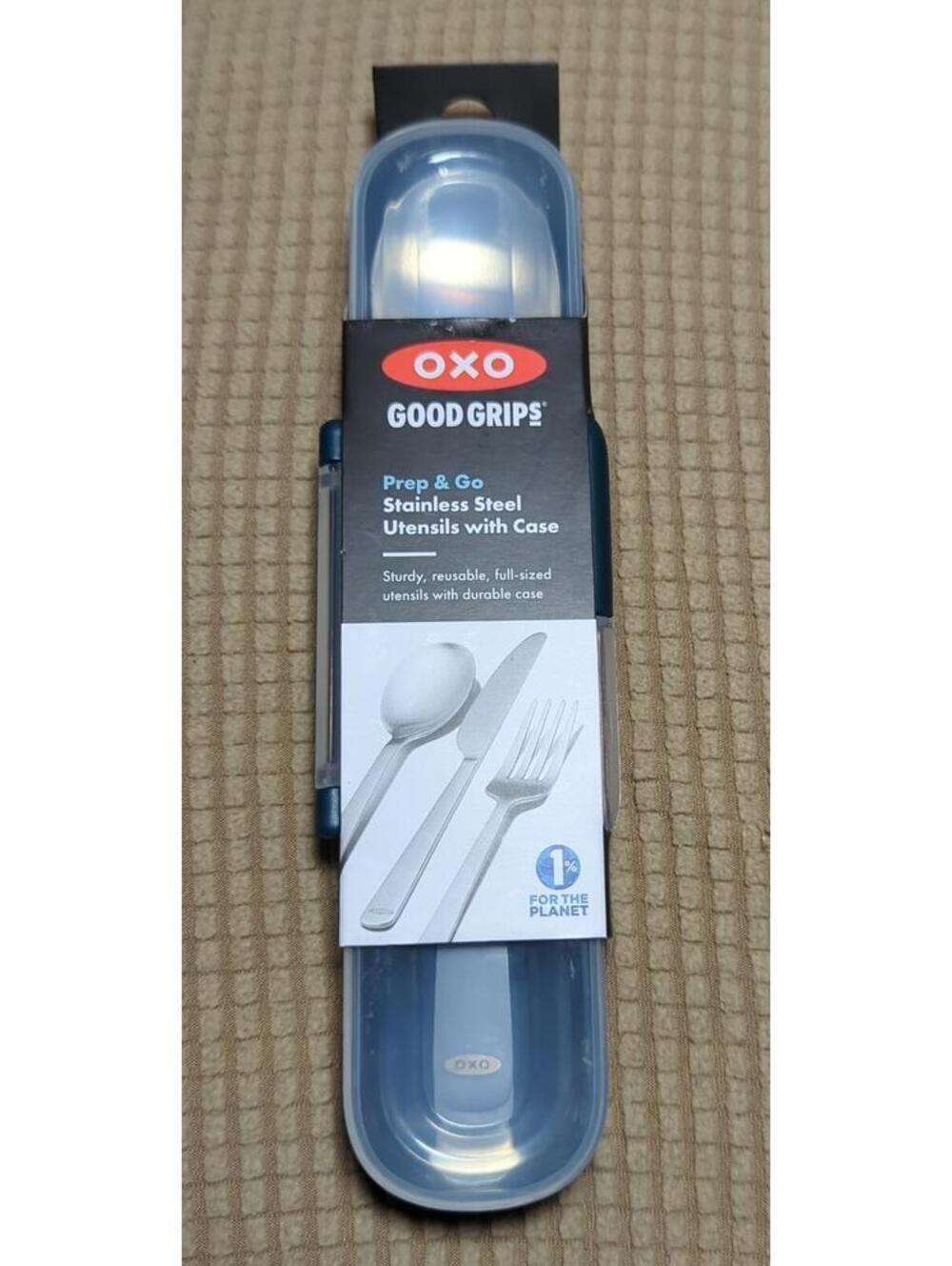 OXO Good Grips Prep & Go Stainless Steel Utensils with Case